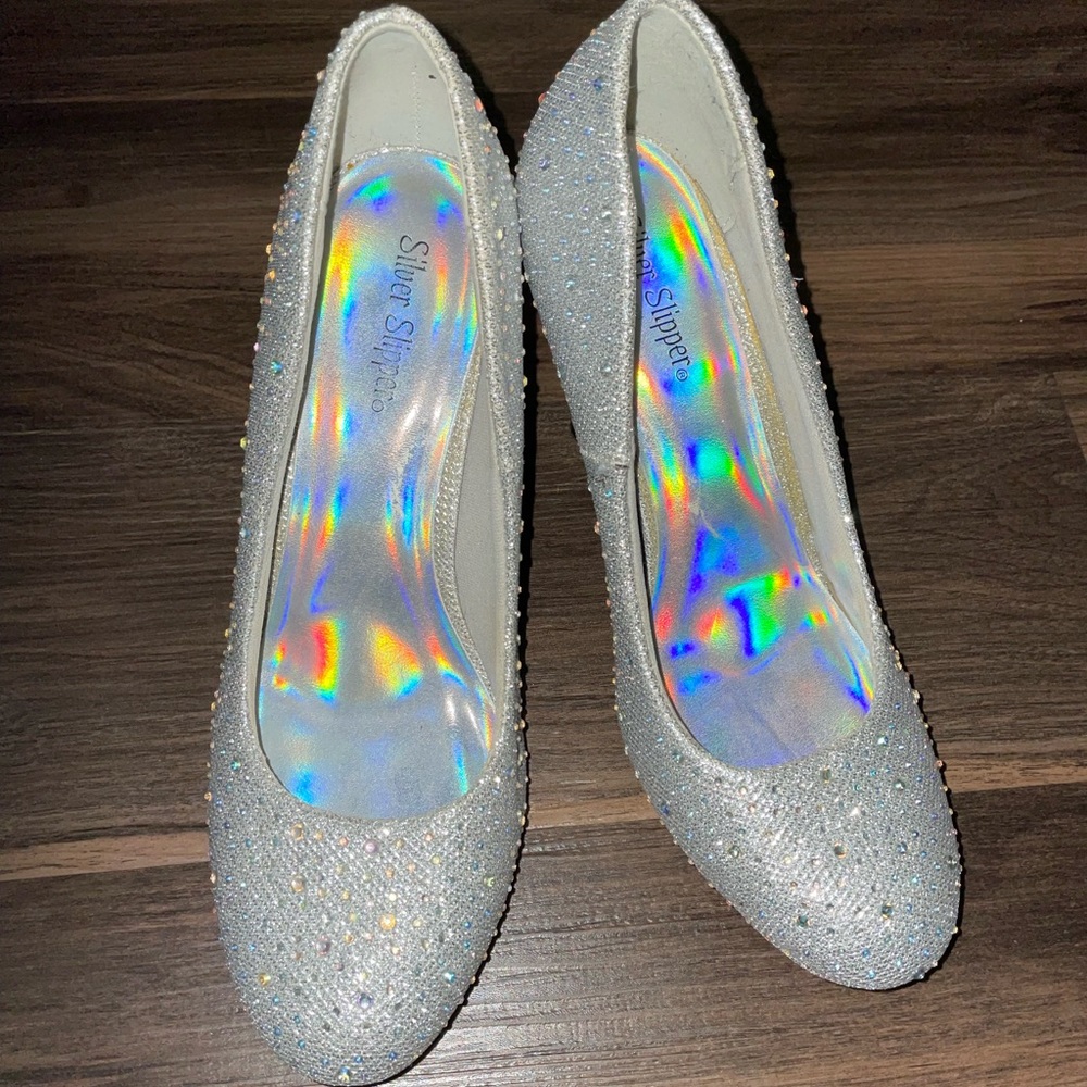 Silver Slipper | Size 9